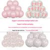 Набор из 100 прозрачных шаров 12 дюймов с принтом бантиков для фото декора