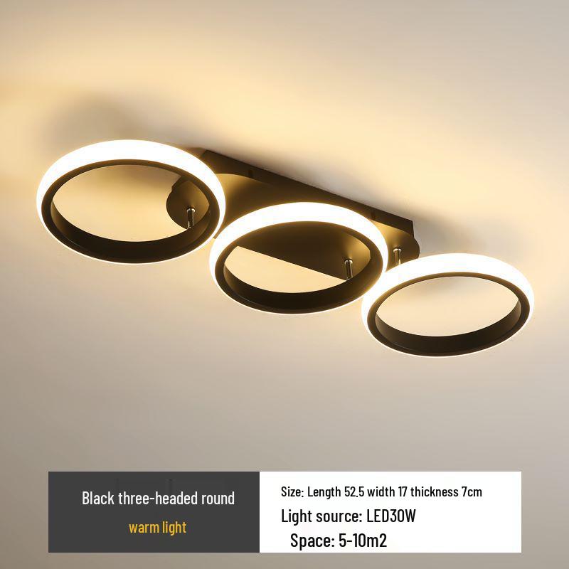 Скандинавский минималистичный светодиодный потолочный светильник для коридора, фойе и балкона