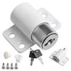 Lock Antitheft Child Safety Lock Flat Sliding Door Lock Screw Door Lock Key Shift Door Lock