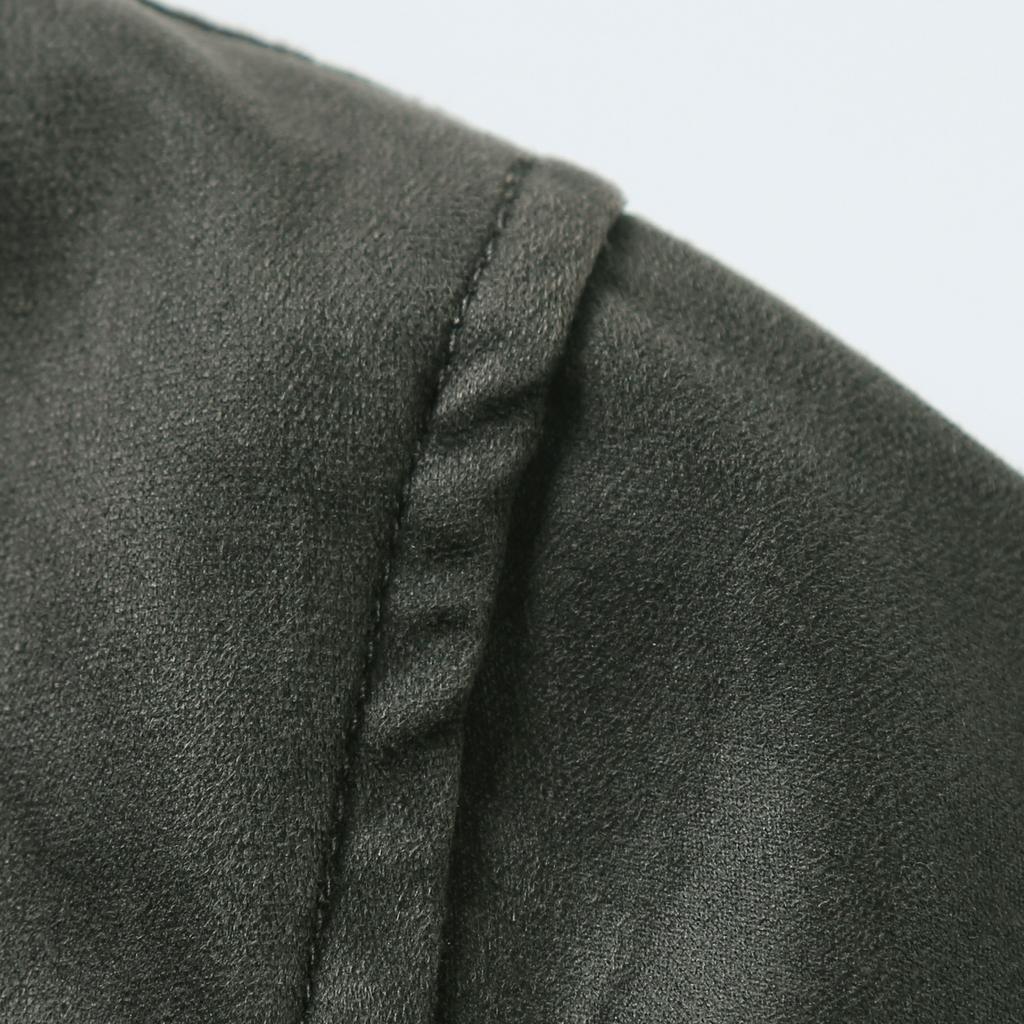 Меховая цельная куртка мужская зимняя бархатная куртка с лацканами мужская свободная бархатная куртка мужская одежда