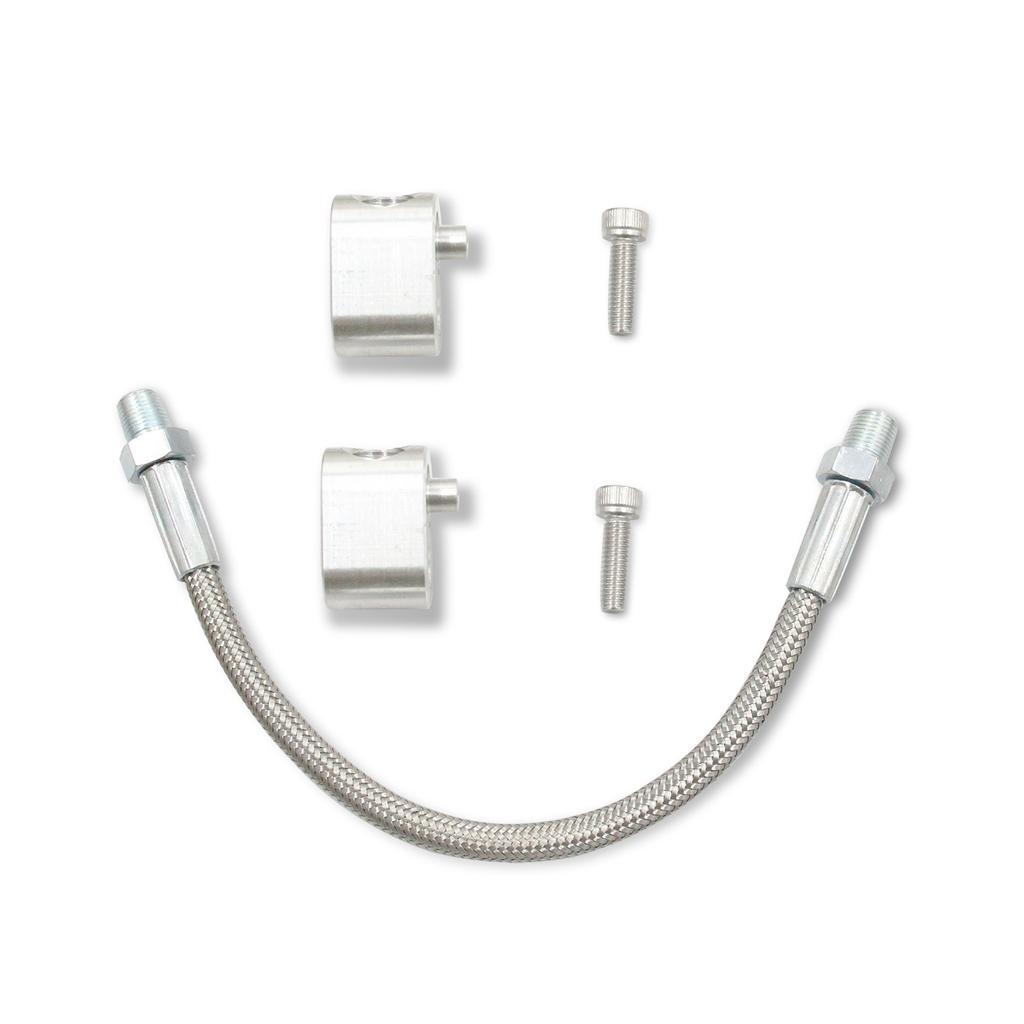 Двигатель LS 3Bolt DBC DBW Gen 3 Корпус дроссельной заслонки Обходной алюминиевый плетеный шланг Комплект охлаждающей жидкости Кроссовер