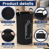 2/3Pcs 82L Empty Bottle Storage Basket Folding Kitchen Wastewater Bottle Collector Bag with Handle Large Capacity Bin for Home