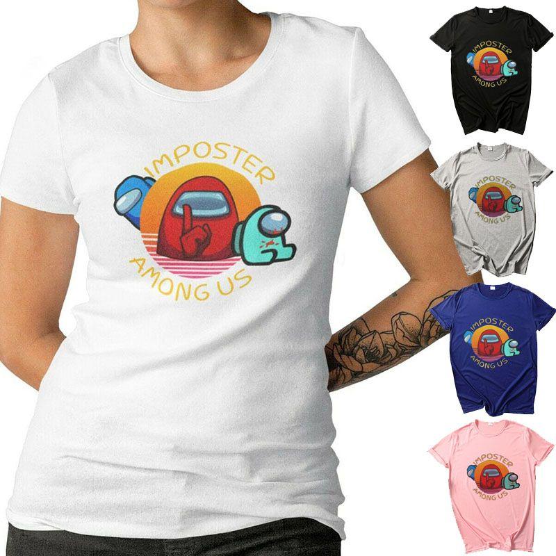 Adult Ladies Mens Among Us Game Tshirt Imposter Among Us Gaming Tops Tshirt