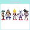 Набор из 10 фигурок Dragon Ball с Гоку, Гоханом, Веджетой, Транксом и Маджином. Красочные коллекционные статуэтки.