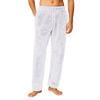 Men's Drawstring Pocket Flannel  Pants Homewear Sleep Pants