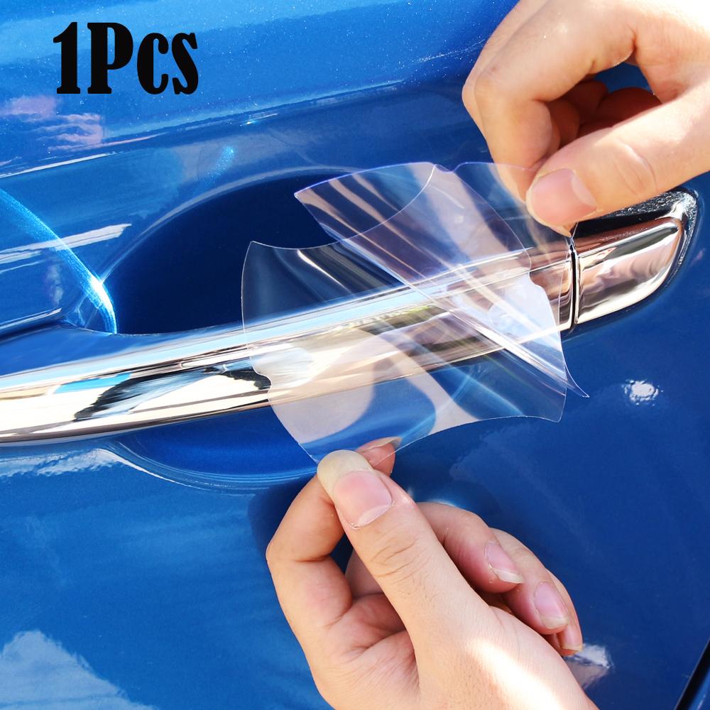 Дверь автомобиля из углеродного волокна, защитная наклейка от царапин, защитная пленка для ручек автомобиля, Стайлинг, внешний стиль автомобиля