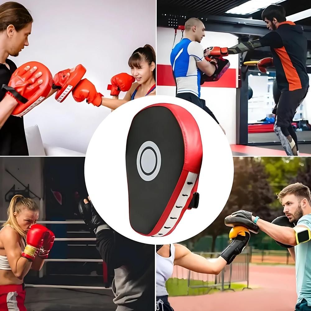 Boxing Trainer's Paw Shield, Profiled, Training, Boxing, Karate, Leather, 1 Pc.