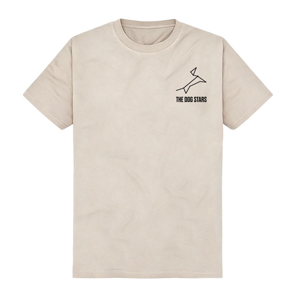 THE DOG STARS T-shirt Unisex Constellation Graphic Print TShirt Men Women Crew Neck Short Sleeve Tee Star Pattern Streetwear Top