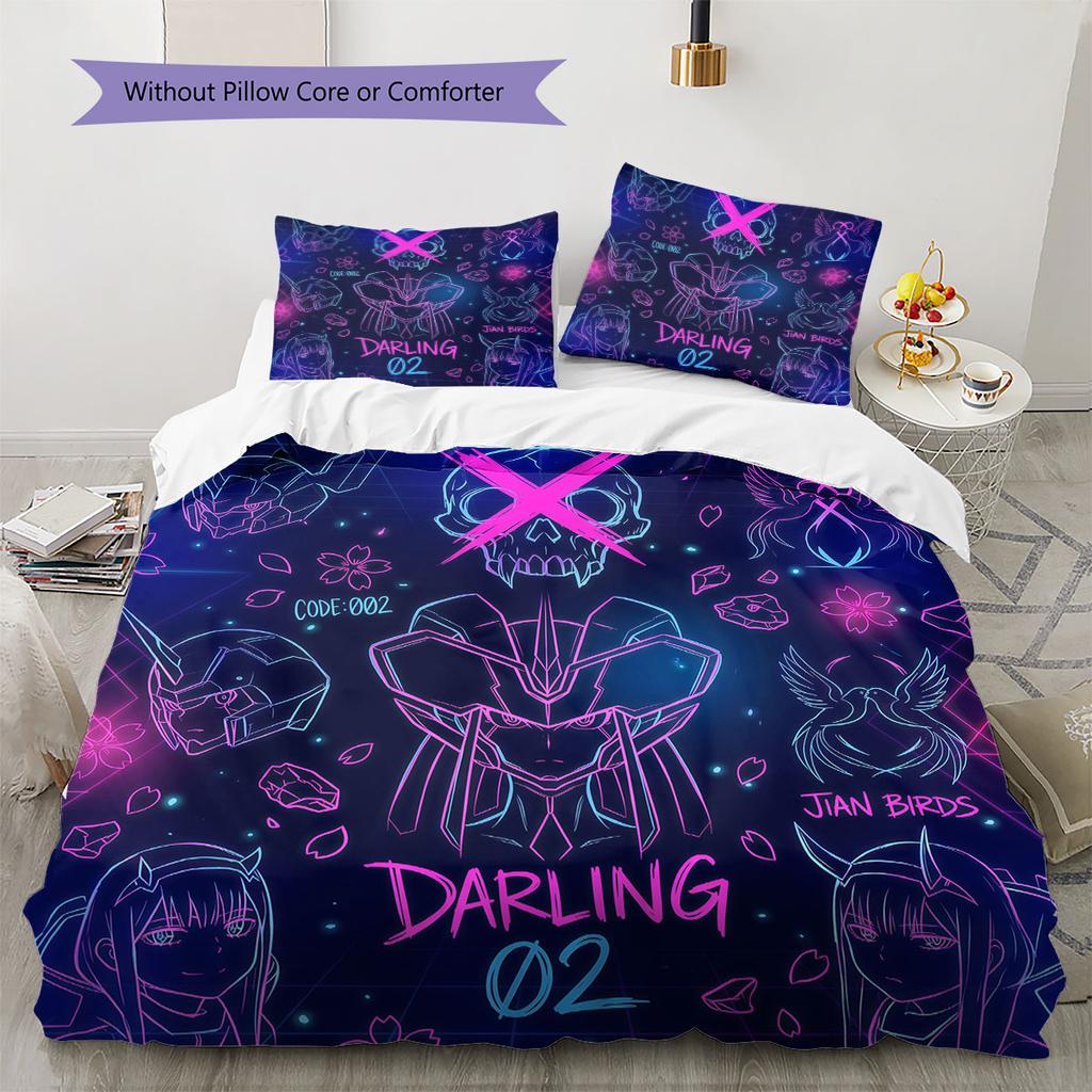 FRANXX Comfor Duvet Cover Children's Bedding Set,Extra Large Size Gifts Various Sizes Available -HE170