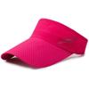Summer empty top sun hat quick drying hat men's and women's fashion sports running breathable mesh hat no top sun hat