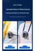 High-Speed Portable Waist Fan with Strong Wind and Long-Lasting Battery