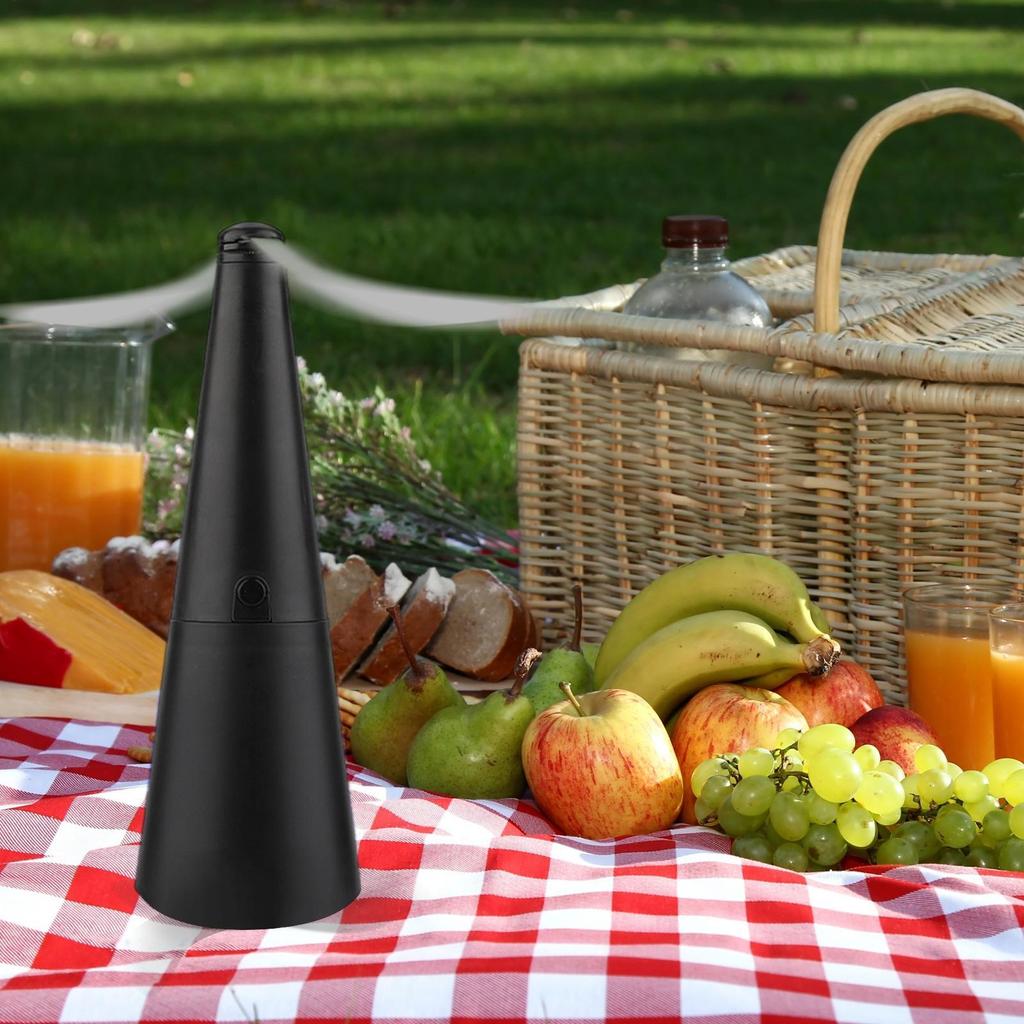 Вентилятор-отпугиватель мух, Вентилятор для еды, Портативный вентилятор для пикника на открытом воздухе, Вращающийся вентилятор для еды, Настольные вентиляторы с питанием от USB для отпугивания мух, Держите мух подальше