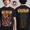 Kreator Krushers Of The World European Tour 2026 Merch Demon With Flags T-Shirt