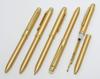 Made in Japan Metal Turbo 2-Color Twist Ballpoint Pen, Custom Gold, Premium Boxed, Gold, K7-2CK-1-K