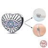 925 Silver Double Lucky Clover Guardian Lotus Flat Beads Fit Qikaola 925 Bracelets Fine DIY Jewelry For Women