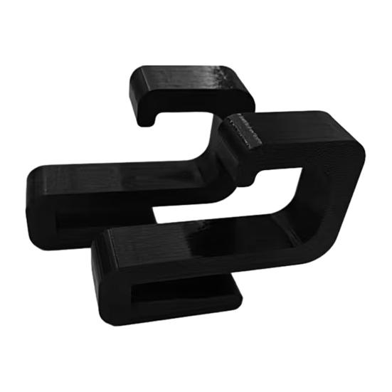 2Pcs Shower Door Hooks Bathroom Towel Hooks Bath Robe Hanger Hooks for 8mm Thick Frameless Glass Shower