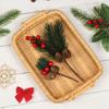 Christmas Berry Red Berries Xmas tree Decor Home Floral Decor Christmas Ornament Artificial Flowers