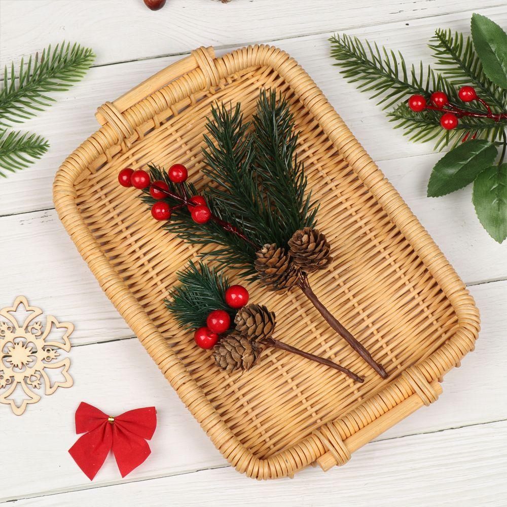 Christmas Berry Red Berries Xmas tree Decor Home Floral Decor Christmas Ornament Artificial Flowers