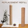 Cat Scratching Post Replacement M10 and M8 Screws with Allen Wrench 4PCS Threaded Bolt and 4PCS Screws