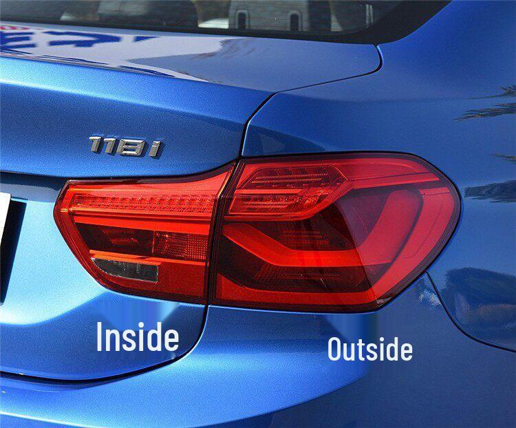 Стекло заднего фонаря BMW 1 серии F52 (2016-2020 гг.) - Высокая/Низкая конфигурации, Прозрачный красный объектив