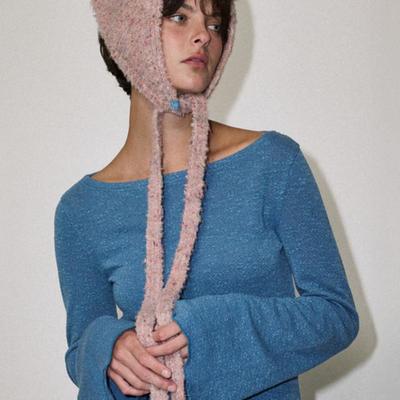 NONMUTE [2nd Order] Triangle Scarf Pink