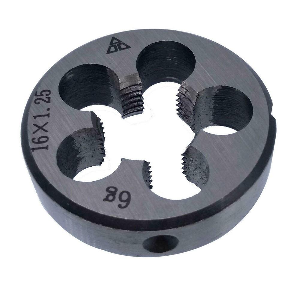 HSS M16 x 1,25 мм конический и пробковый метчик и M16 x 1,25 мм плашка метрическая резьба правая