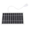 Мини-солнечные панели из поликристаллического кремния 2 Вт 5 В портативное зарядное устройство для солнечных батарей USB для экстренных случаев