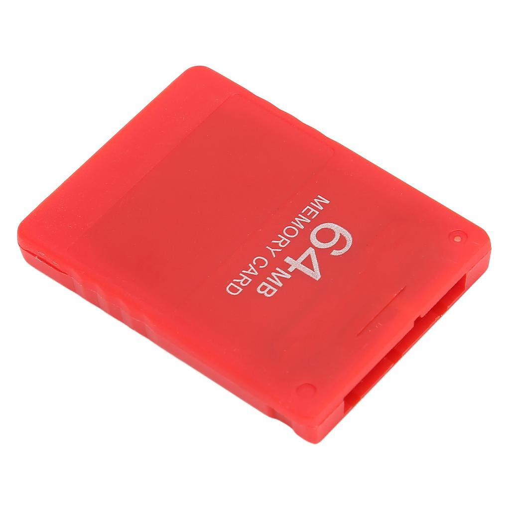 For PS2 64MB Memory Card High Speed Game Memory Card Supports All Games and FMCB1.966Red