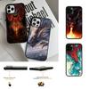 Прохладный чехол для телефона с изображением дракона для Iphone 13 12 Mini 11 Pro Max 7 8 Plus X Xs Max XR ПК Жесткий силиконовый чехол