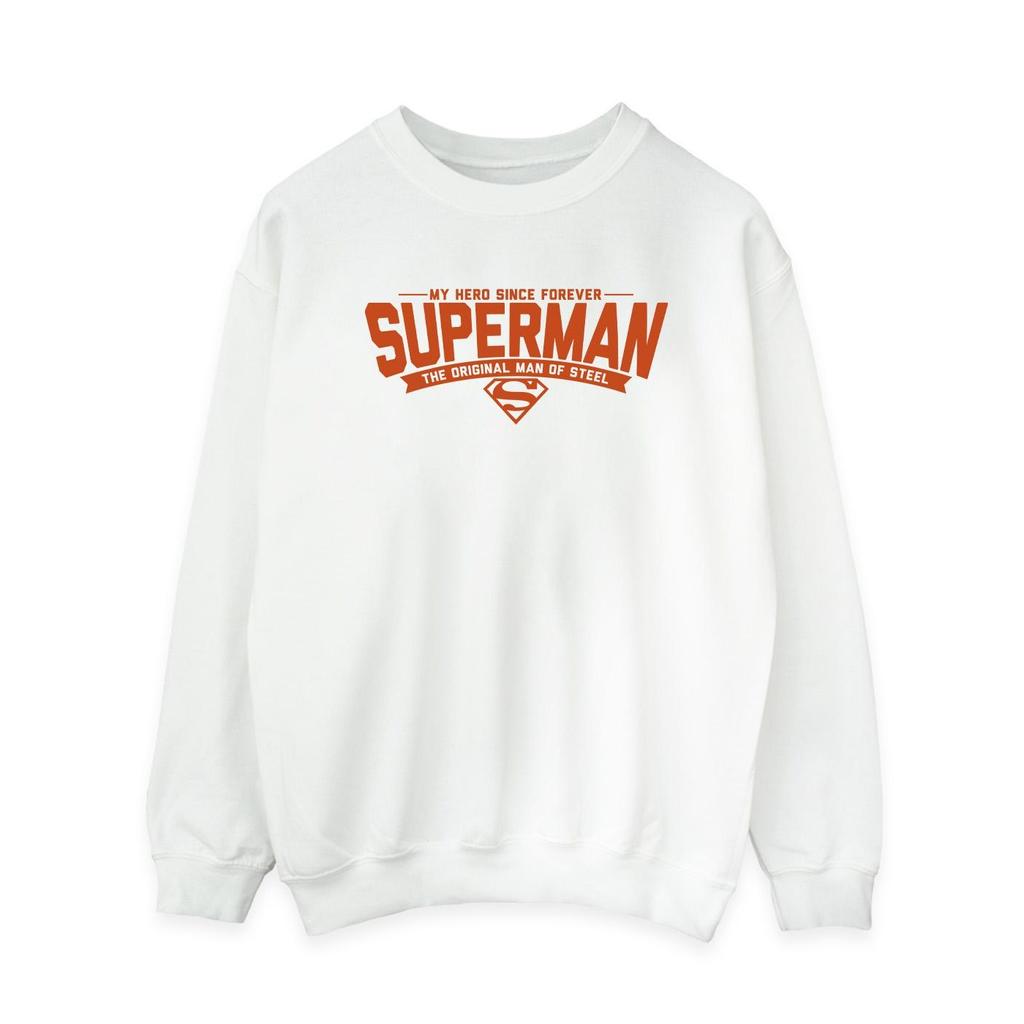 DC Comics Womens/Ladies Superman Hero Dad Sweatshirt