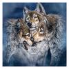 DIY 3D Diamond Painting Animal Wolf Embroidery Cross Craft Stitch Home Decor