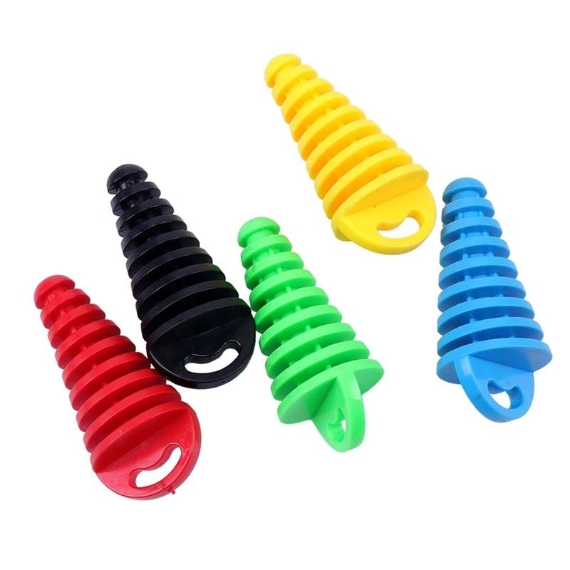 1PC Exhaust Pipe Plug Motorcycle Motocross Tailpipe Rubber Air Bleeder Plug Exhaust Silencer Wash Plug Pipe Protector