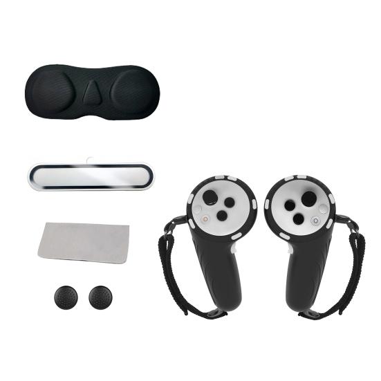 Силиконовый защитный кожух контроллера с противоскользящей рукояткой и защитой линз Защита гарнитуры VR