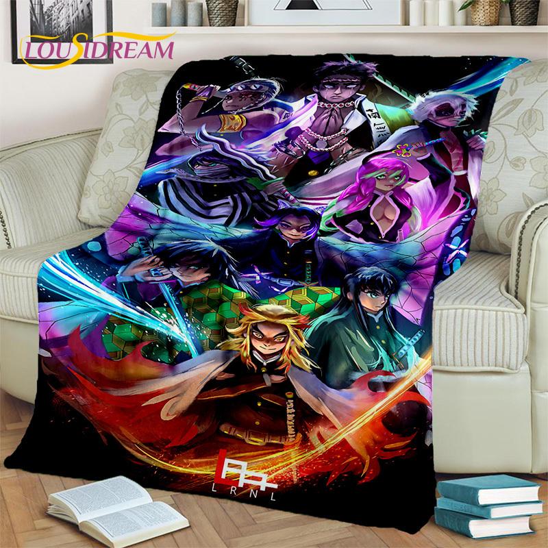 Kamado Nezuko Demon S-Slayer Japan Anime Blanket, мягкое детское одеяло для дома, спальни, кровати, дивана, пикника, путешествия, офиса, подарка