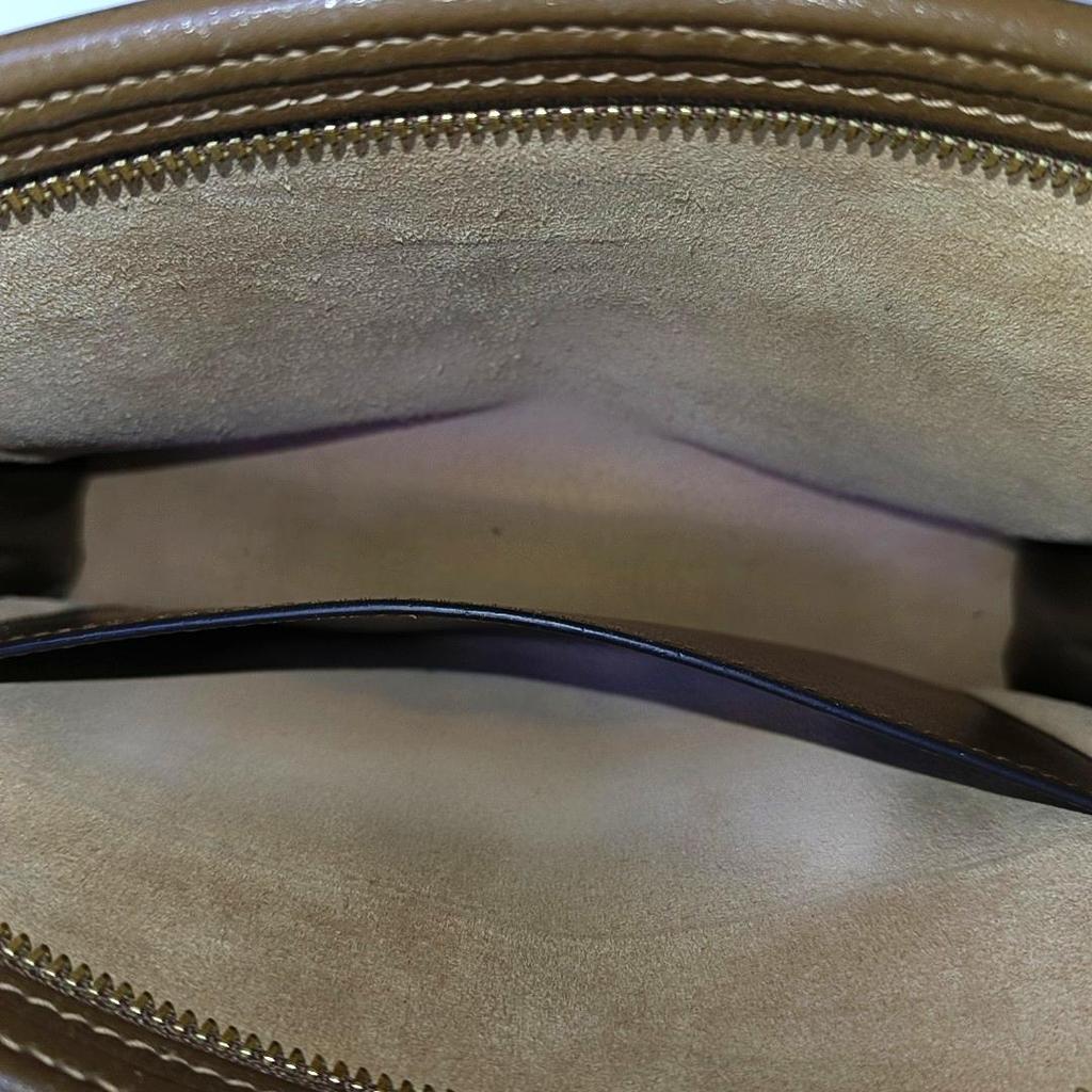 [Pre-Owned] Gucci Beauty Case With Interlocking G 'Beige/Ebony/Brown Sugar' - Very Good #1V05W8K