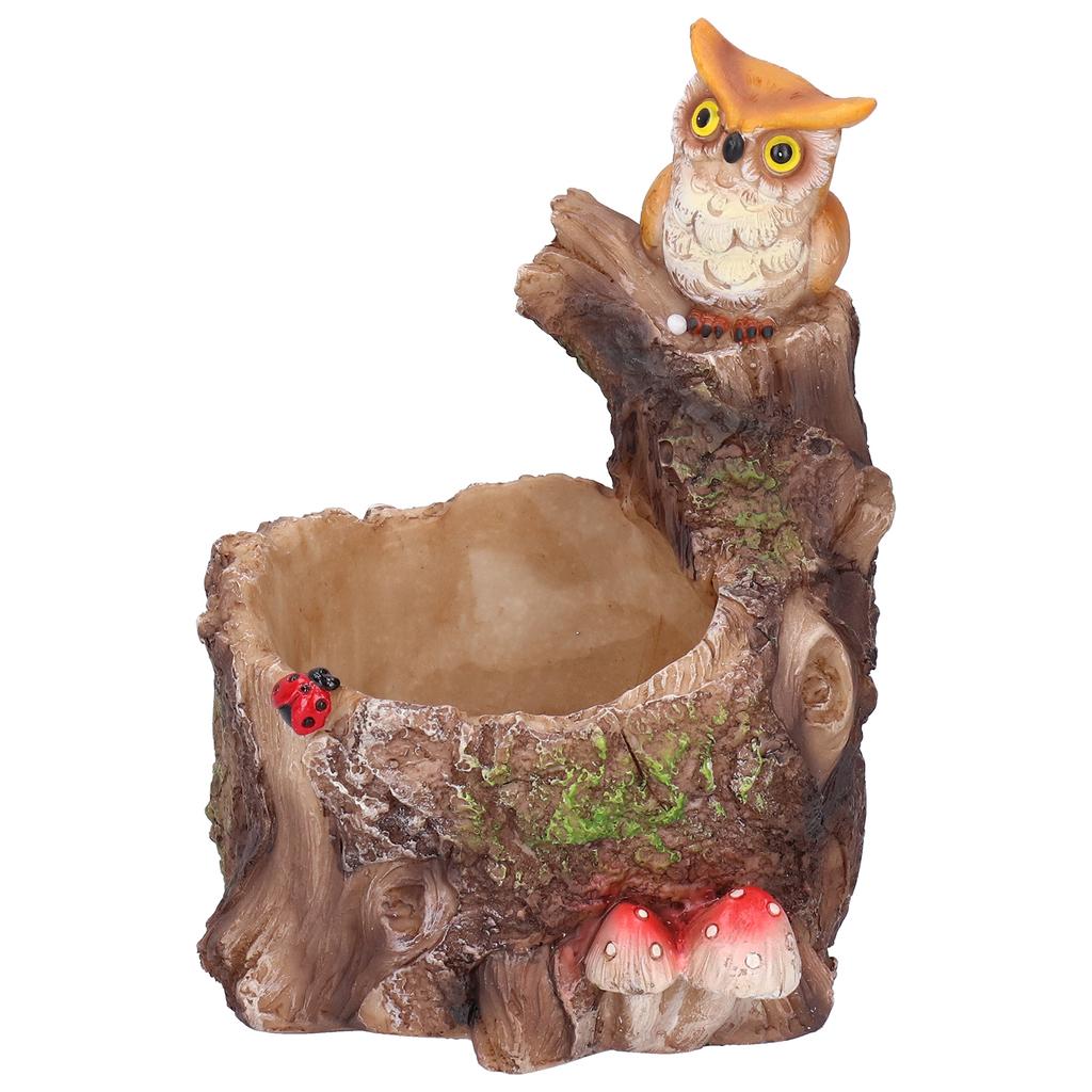 Plant Pot Innovative Waterproof Succulent Flower Bonsai Resin Planter Home DecorationEagle Standing On Tree