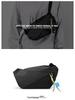 Men's 2022 Cross-border Korean Fashion Chest Bag: Trendy, Lightweight Shoulder Bag for a Cool Street Style.