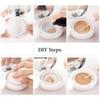 Makeup Tool DIY  BB Cream Container Refillable Empty Box With Powder Puff Air Cushion Mirror Case