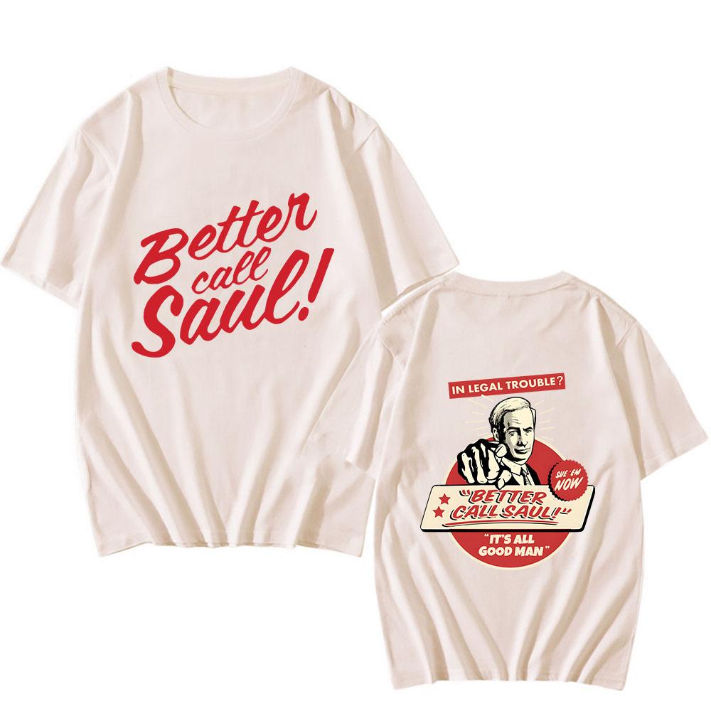 Футболки Better Call Saul It's All Good Man для мужчин/женщин, унисекс, повседневные футболки, 100% хлопок