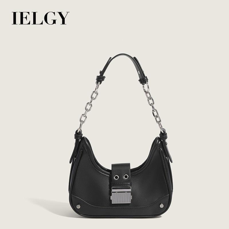 IELGY Женская сумка Moon Bag, персонализированная сумка-багет с цепочкой для сращивания подмышек