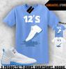 Футболка в тон AJ 12 Melo 2025 Denver Nuggets Для сочетания с кроссовками Кроссовки Стильный