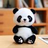 Panda doll plush toy flower doll dressing simulation giant panda graduation gift cute rag doll