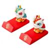 Year of The Horse Lion Dance Ornaments Lion Dance Mobile Phone Stand  Spring Festival