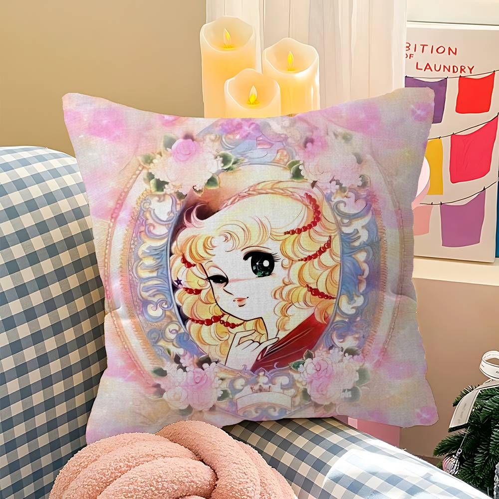 Japanese CCandy Candy Pillowcase toon Gift Cushion Cover Bedroom Home Sofa Chair Seat Decor pillow case