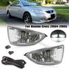 Front Bumper Fog Lights Assembly For HONDA CIVIC ES1 ES5 ES6 ES7 ES8 2004 2005 Running Headlights Car Accessories Halogen LED