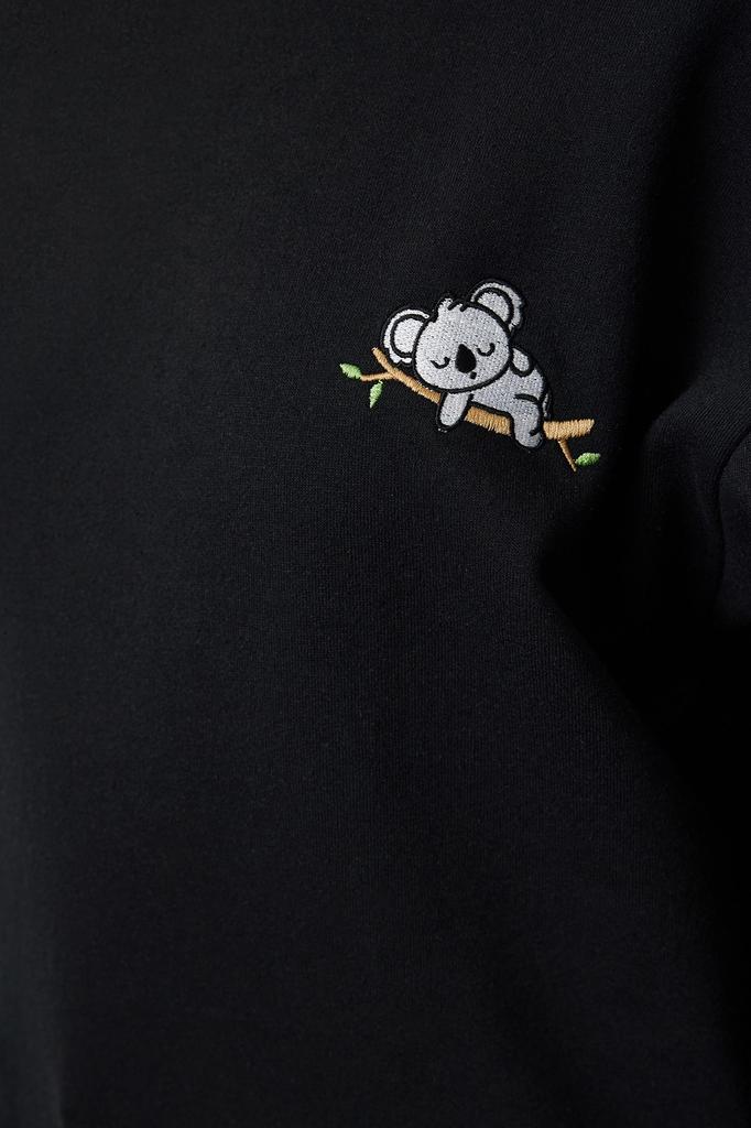 Женская модная стильная толстовка с вышитым изображением животных из камня, обычная, нормальная посадка, толстая внутренняя флисовая трикотажная толстовка