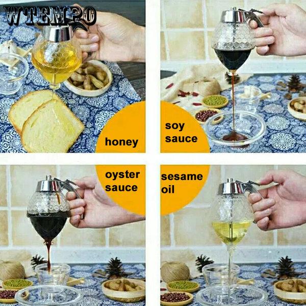 WTEMPO Тип пресса Банка для меда Банка для приправы Банка для варенья Баночка для раздачи меда Миксер Бутылка для сиропа и сока Воронка Горшок для меда