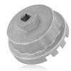 64Mm Oil Filter Wrench,Aluminum Alloy Quickly Oil Filter Removal Tool Compatible With Lexus Toyota Tundra RAV4 Sienna 2.5L To 5.7L Engines Oil Filter