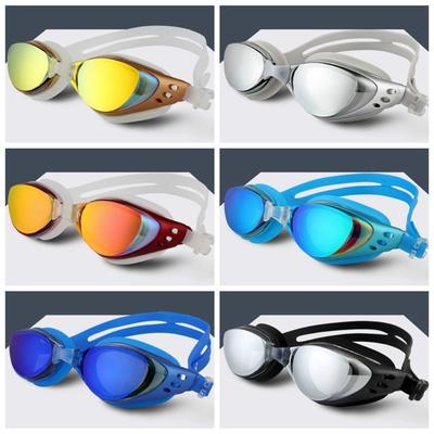 Waterproof Electroplating Goggles Anti-UV Swim Eyewear Electroplated Swimming Goggles For Swimming