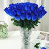 1 шт. Шелковая роза Имитация букета роз Маленький пучок DIY Цветочные материалы Искусственные цветы Реалистичные Мягкие имитационные цветы